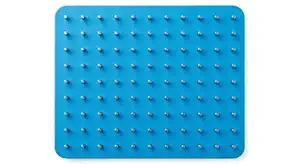 Blue Square 10x10 Pegboard