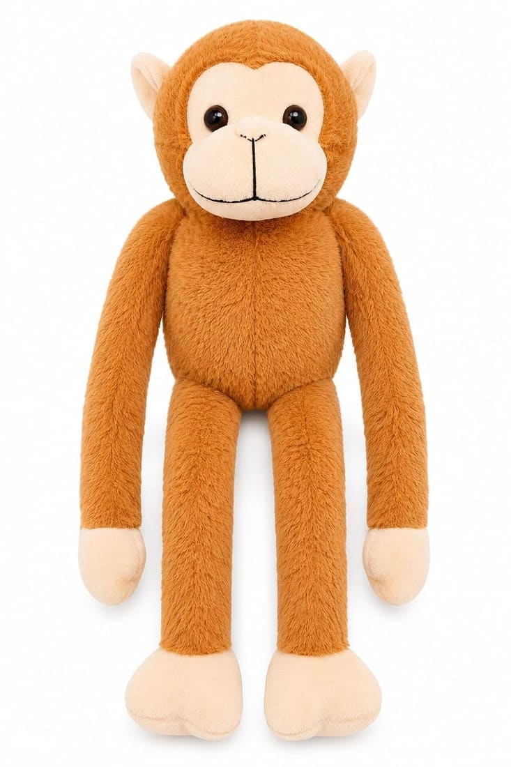 Light Brown Monkey Plush