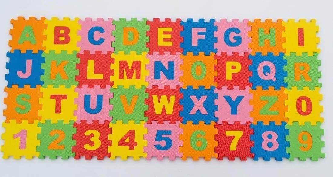 Foam Alphabet & Number Interlocking Floor Mat (36 Pcs)