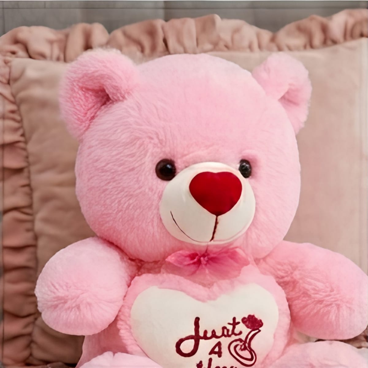 RABBIT FUR TEDDY NO 3 - 40 CM Mix - Color Rabbit - Fur