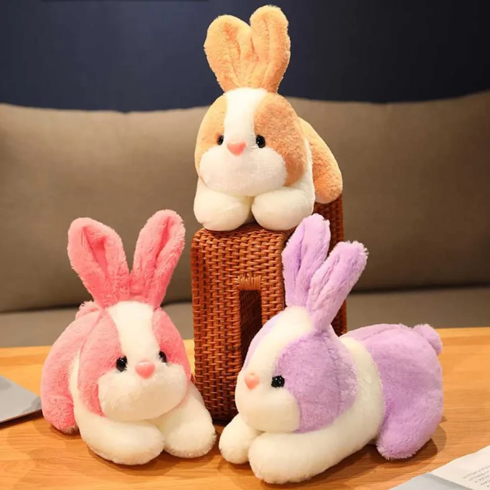 MINI RABBIT - 25 CM Mix - Color Rabbit - Fur
