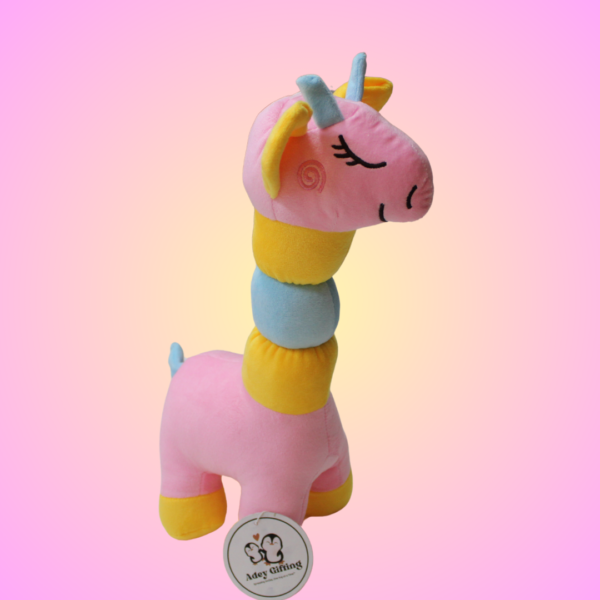 Imported Multi-Color Unicorn Plush – 38 CM - Image 4