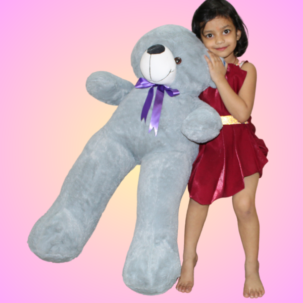 Imported Rabbit Fur 3FT Teddy – 90 CM Ultra-Soft Plush - Image 3