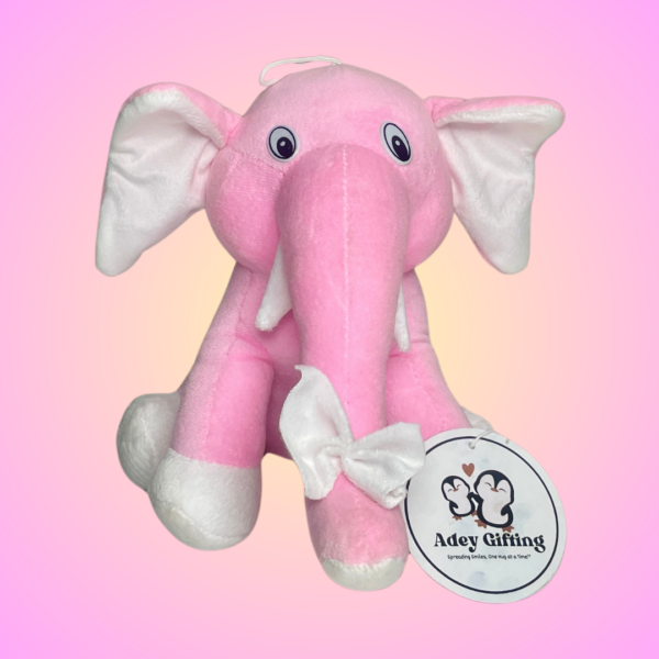 Mini Elephant Plush – 30 CM - Image 3