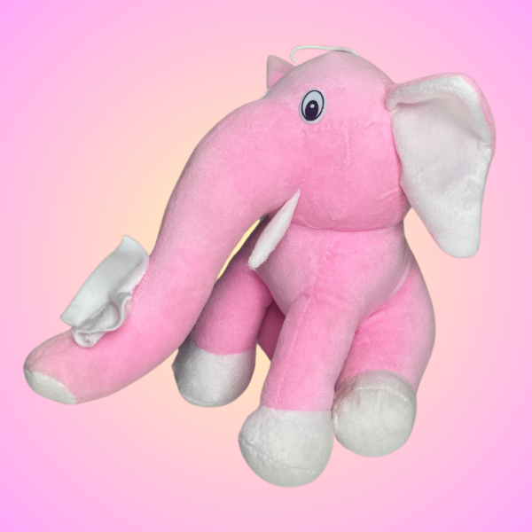 Mini Elephant Plush – 30 CM - Image 4