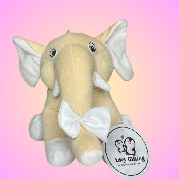 Mini Elephant Plush – 30 CM - Image 5