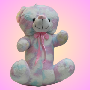 Rabbit Fur Rainbow Teddy – 70 CM Ultra-Soft Plush