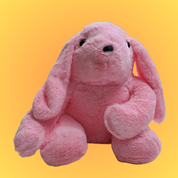 Rabbit Fur Big Ear Bunny Plush – 45 CM